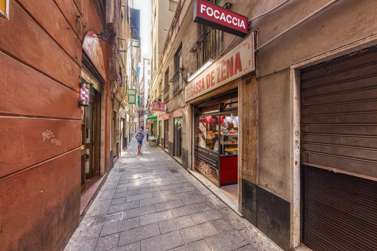 Casaviva - Grazioso Mini-Appartamento Nel Cuore Di Genova Kültér fotó
